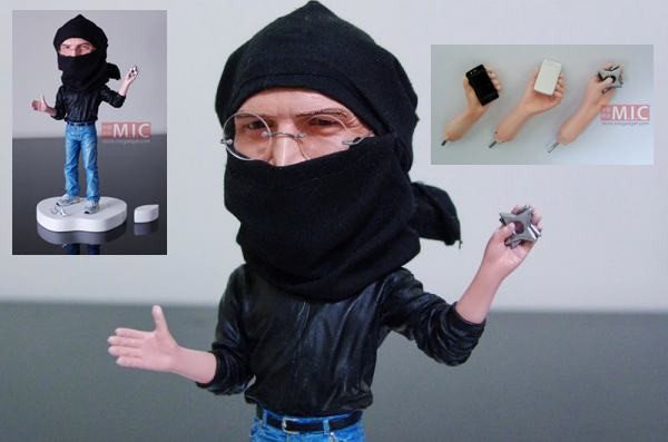 Steve Jobs Action figure Ninja Edition